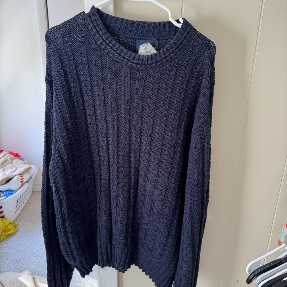 Vintage Woolrich Deep Blue Knit Sweater
